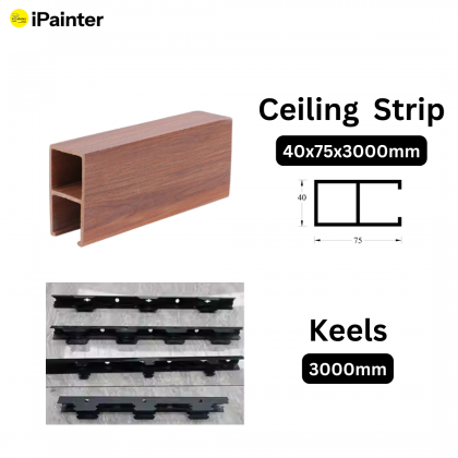 WPC Ceiling Strip