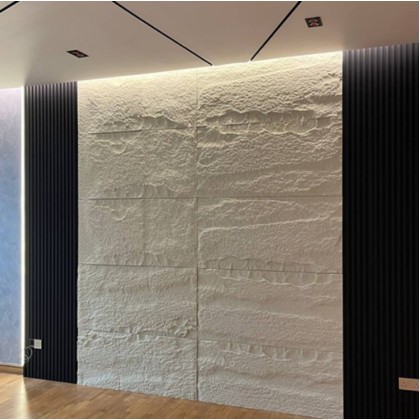 PU Stone Panel ~ Snow White