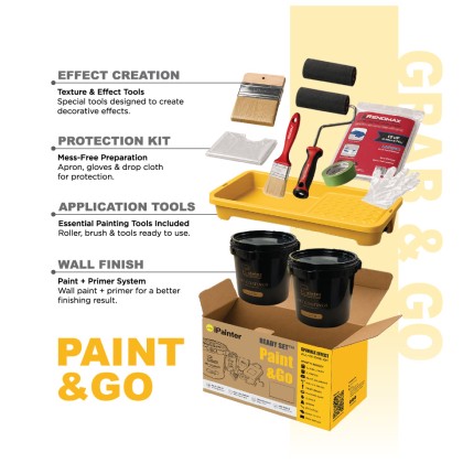 Paint & Go: All-in-One Decorative Paint Kit